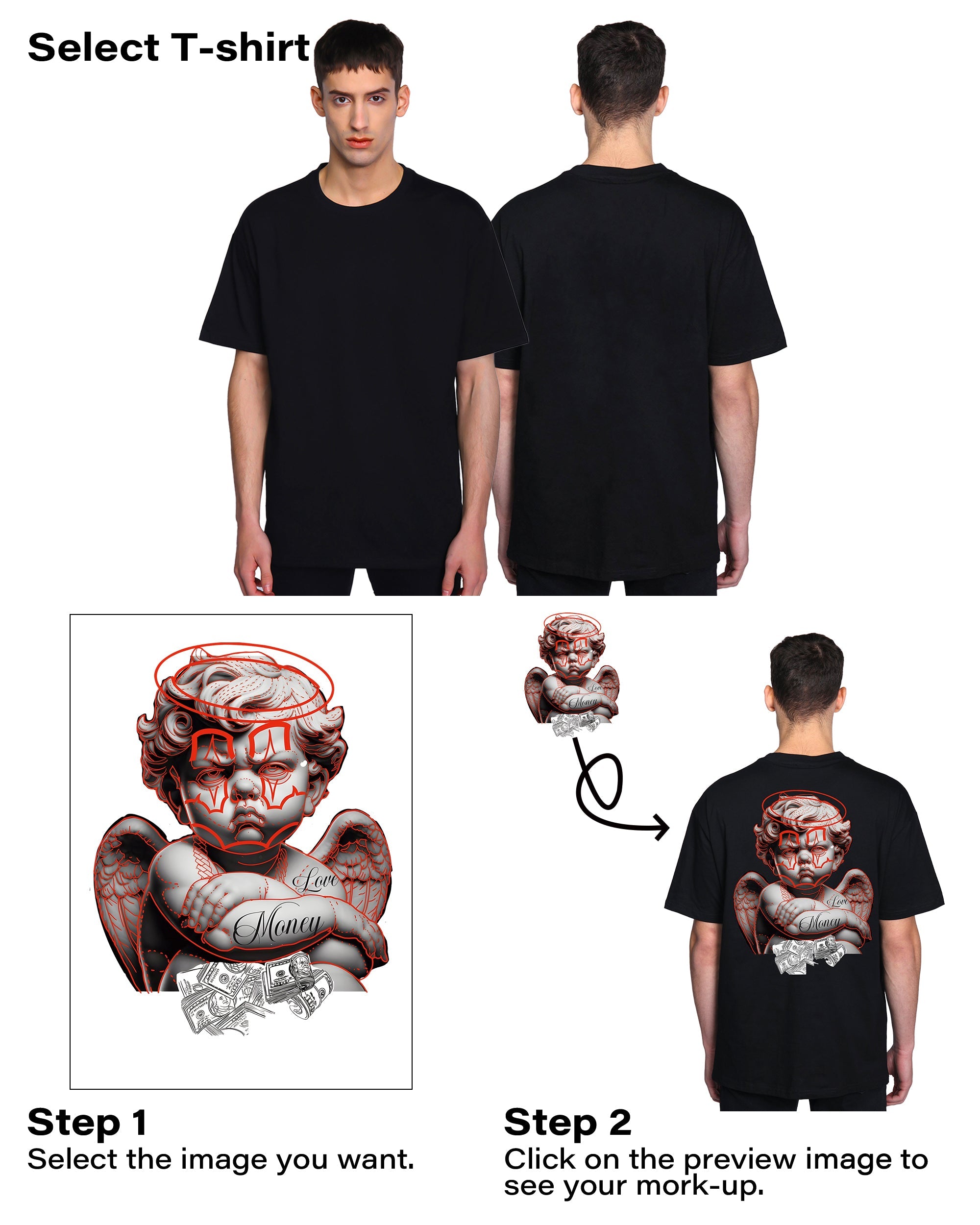Men's Basic 100% Cotton T-Shirt | Everyday Comfort and Style - Local Delivery in Mexico