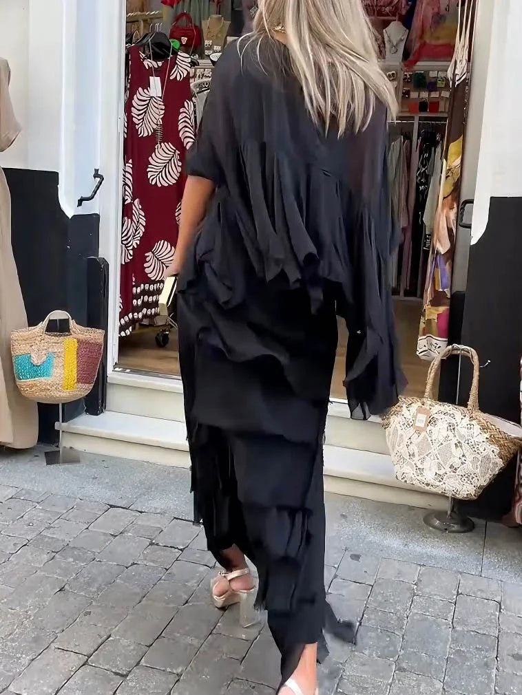 Vestido Volantes
