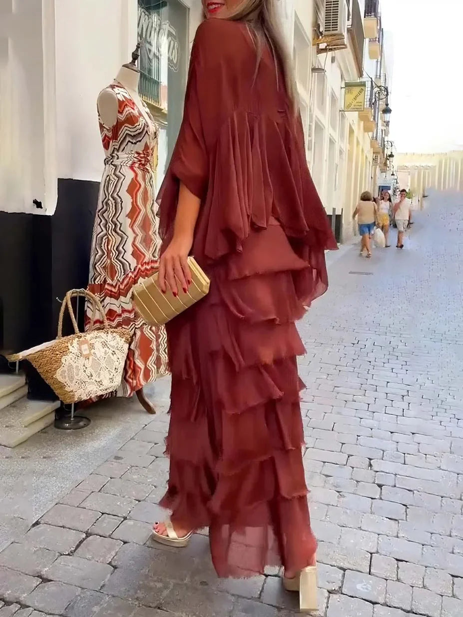 Vestido Volantes